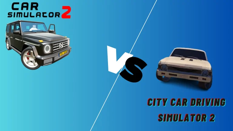 Car simulator 2 vs city car driving simulator 2